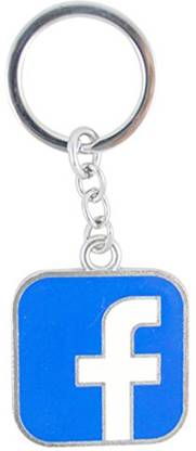 kd collections Facebook Logo Metal Keychain Keyring Key Chain