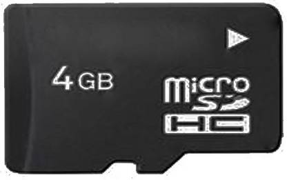 Rollswich card 4 GB MicroSDHC Class 4 sandisc MICRO 4 GB MicroSDHC Class 4 30 MB/s  Memory Card Compatible with Camera, Tablet, Mobile, Computer