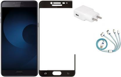 Mudshi Screen Protector Accessory Combo for Samsung Galaxy C9 Pro