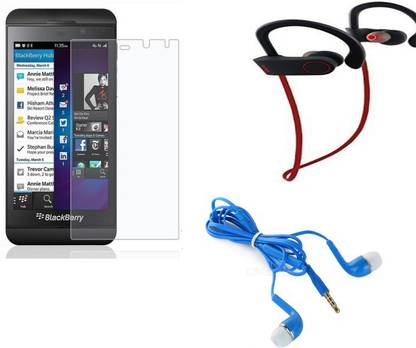 Mudshi Screen Protector Accessory Combo for Blackberry Z10