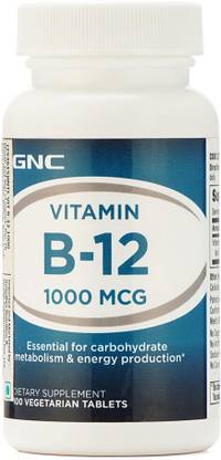 GNC Vitamin B12 1000 mcg TimedRelease Formula