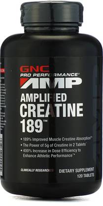 GNC AMP Creatine HCl 189