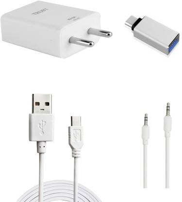 TrUST Wall Charger Accessory Combo for Motorola Moto Z Play