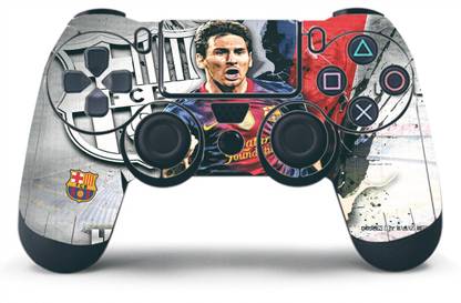 NEHAL KHATRI Ps4 controller skin( sticker ) of messi  Gaming Accessory Kit