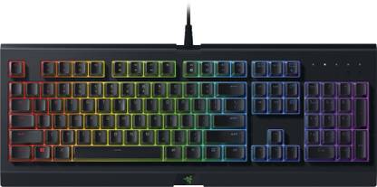 Razer Cynosa Chroma Multi-color Membrane Wired USB Standard Gaming Keyboard Compatible with Desktop, Laptop, Mac