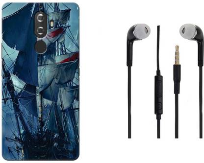 Coberta Case Headphone Accessory Combo for Lenovo K8 Plus