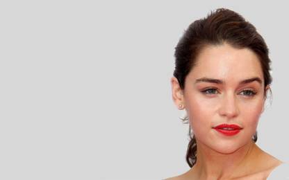 Celebrity Emilia Clarke Actresses United Kingdom Beautiful HD Wall Poster Photographic Paper