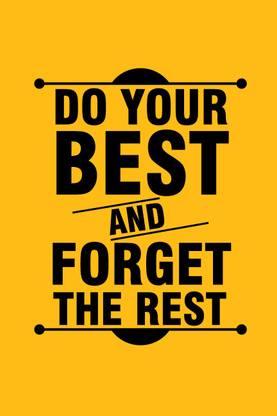 do-your-best-forget-the-rest Canvas Art