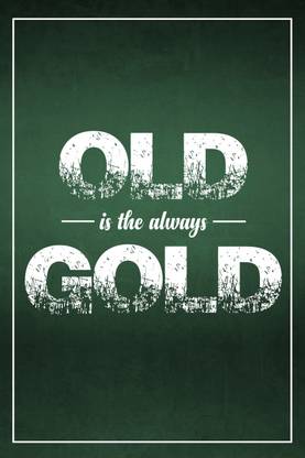 old-is-the-always-gold Canvas Art