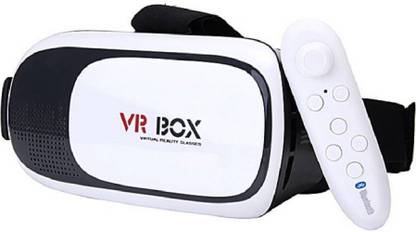 PIQANCY Best VR Box Headset version 2.0 3D with Remote (Smart Glasses)