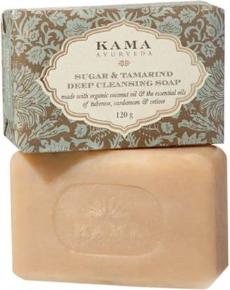 KAMA AYURVEDA Sugar and Tamarind Deep Cleansing Soap