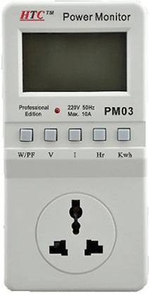 HTC HTC PM-03 Energy Meter, Energy Metering, Power Guard, Monitor, Kill A Watt Digital Voltage Tester