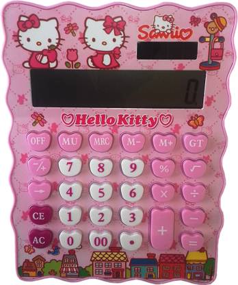 Kidoz Kingdom HELLO KITTY KY-800 Basic  Calculator
