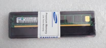 Samsung Premium DDR2 2 GB (Single Channel) PC SDRAM DDR2 (Original DDR2 2 GB (Single Channel) PC (DDR2 2GB DESKTOP RAM) (Green))