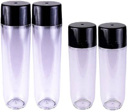Confidence Multipurpose Empty Bottles 40 grams + 60 grams (Set Of 4 Bottles ) 100 ml Bottle