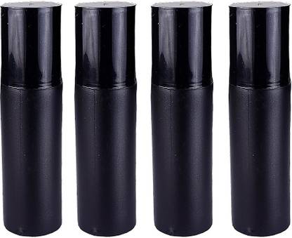 FULLY Empty Bottles To Store Oil / Empty Bottle For Medicine 100 ml (Black) (Set Of 4 Bottles ) 100 ml Bottle