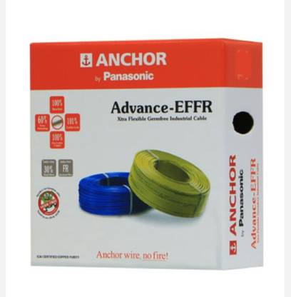 ANCHOR PVC 2.5 sq/mm Green, Blue 90 m Wire