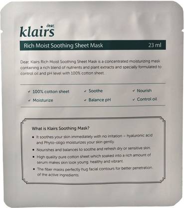 klairs FacePack74