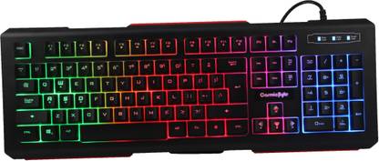 Cosmic Byte CB-GK-08 Corona Wired USB Standard Gaming Keyboard Compatible with Desktop, Laptop, Mac stand support,multimedia_keys,CB-GK-08 Corona