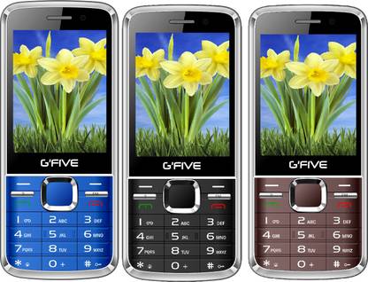 GFive G9 Combo of Three Mobiles