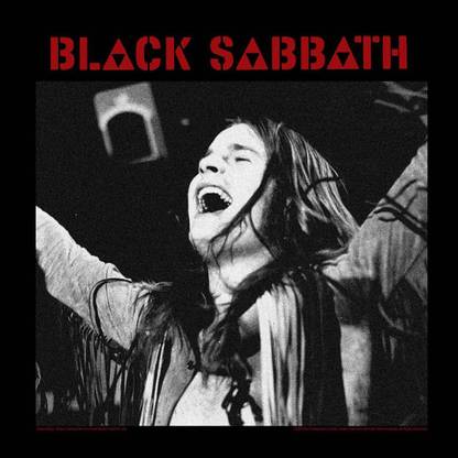 Eureka Designs Poster Black Sabbath Ozzy Osbourne Paper Print