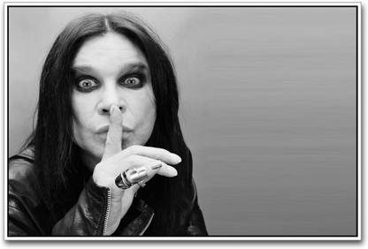 Athah Fine Quality Poster Ozzy Osbourne Paper Paper Print