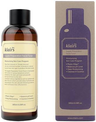 klairs Supple Preparation Facial Toner, Moisturizer, Without Paraben and Alcohol Women