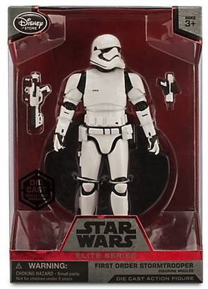 STAR WARS The Force Awakens Elite Series First Order Stormtrooper 6 1/2" Diecast Figure