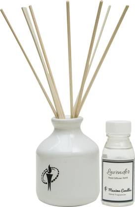 Maxime Candles Lavender Diffuser Set Gift Set