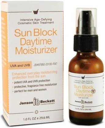 Janson Beckett Sun Block Day Time Moisturizer