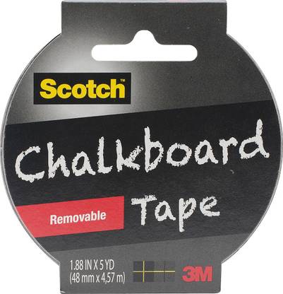3M Scotch Chalkboard Tape 1.88"X5 Yard - Black