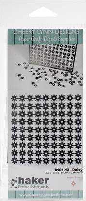 Cheery Lynn Designs Mini Shaker Set - Shaker Mini Daisy 2.75"X2.5"