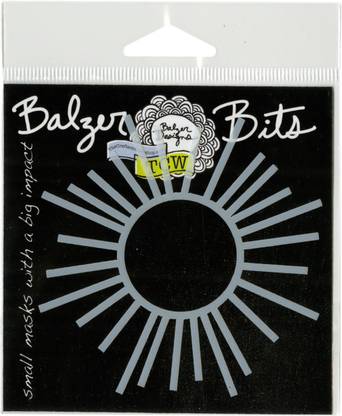 The Crafter'S Workshop Balzer Bits Mask 4"X4" - Zia Sun