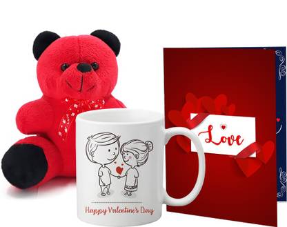 LOF Mug, Greeting Card, Soft Toy Gift Set