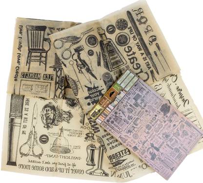 Canvas Corp 7 Gypsies Architextures Parchment Rub - Ons 18"X24" - Inspire