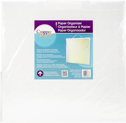 Advantus Cropper Hopper Paper Organizer - 12"X12"
