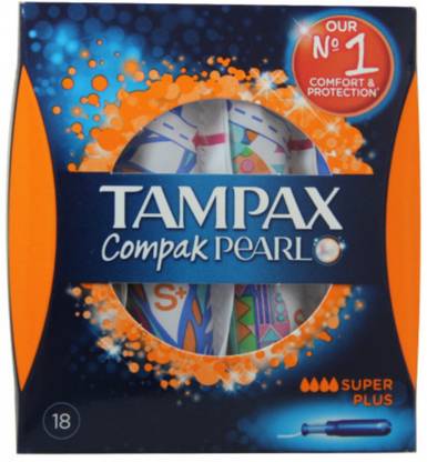 Tampax Compak Pearl Super Plus Tampons