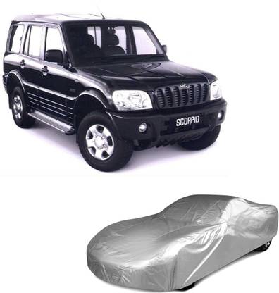 ACCESSOREEZ Car Cover For Mahindra Scorpio (Without Mirror Pockets)