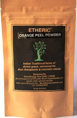 Etheric Pure Orange Peel Powder