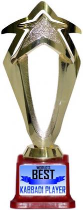 TheFlauntStore WORLDS BEST KABADDI PLAYER Trophy