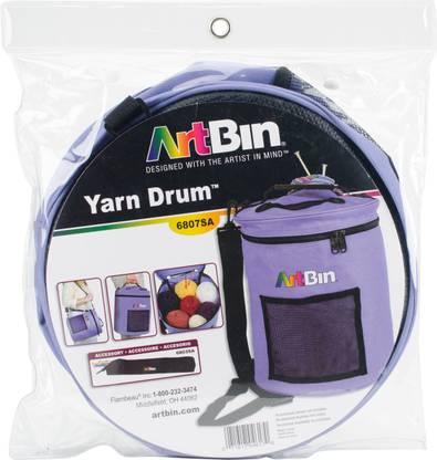 Artbin Yarn Drum 12"X12.75" - Periwinkle
