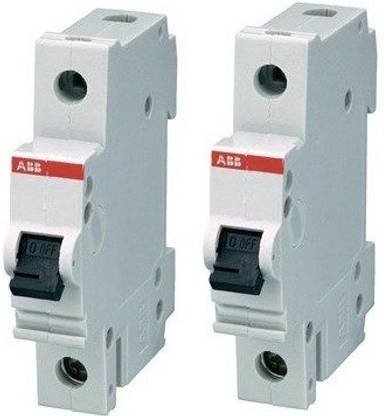 ABB MCB SH201M C6 PACK2 SH201M-C6 ( PACK2 ) MCB