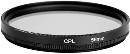 BOOSTY 58mm CPL CIRCULAR POLARIZER FILTER FOR CANON EOS 18-55MM 55-250MM DIGITAL CAMERA LENS Polarizing Filter (CPL)