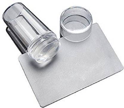 JERN Silicone Soft Nail Stamper Scraper Polish Image Paint Stamp Nail Art