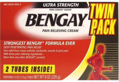 Bengay Vanishing Scent, Menthol Pain Relieving Gel, Non-Greasy - 57g(2oz) Gel
