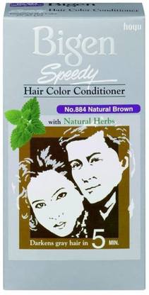 Bigen Speedy Hair Color Conditioner With Natural Herbs , No. 884 Natural Brown