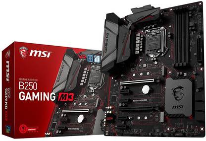 MSI B250 GAMING M3 LGA1151Socket ATX Intel B250 Chipset DDR4 Motherboard for Desktop