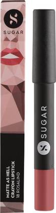 SUGAR Matte As Hell Crayon Lipstick Rosalind