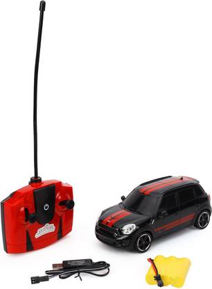 MITASHI Dash 1:24 R/C Rechargeable John Mini Cooper Works Cooper S ALL 4 Car