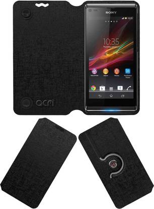 ACM Flip Cover for Sony Xperia L